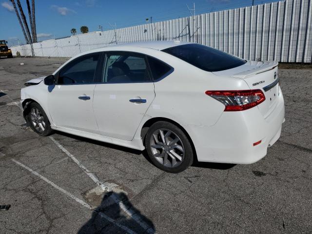 3N1AB7AP4EY255852 - 2014 NISSAN SENTRA S WHITE photo 2