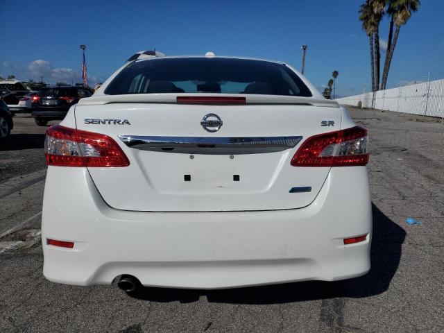 3N1AB7AP4EY255852 - 2014 NISSAN SENTRA S WHITE photo 6