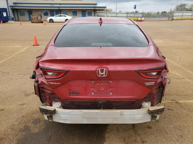 19XZE4F94NE011443 - 2022 HONDA INSIGHT TOURING RED photo 6