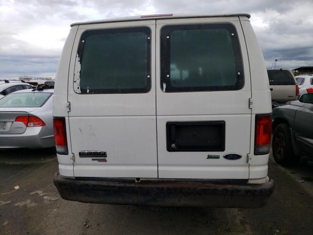 1FTNS2EW1CDA88370 - 2012 FORD ECONOLINE E250 VAN WHITE photo 6