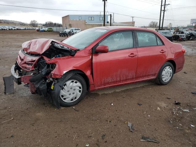 2T1BU4EE8BC591535 - 2011 TOYOTA COROLLA BASE RED photo 1