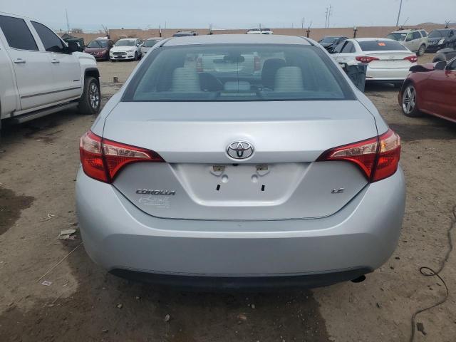 5YFBURHE2HP570844 - 2017 TOYOTA COROLLA L SILVER photo 6