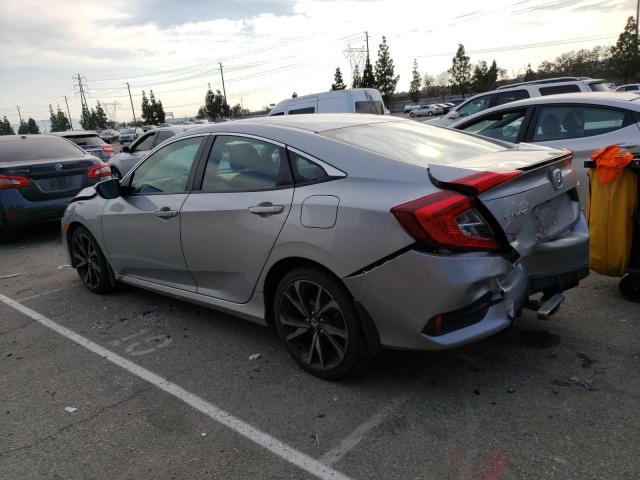 2HGFC2F88KH576610 - 2019 HONDA CIVIC SPORT 银色 照片 2