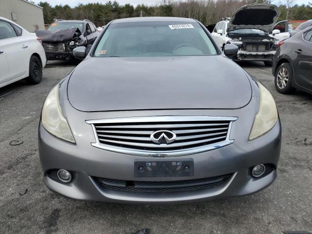 JN1CV6AR2CM671135 - 2012 INFINITI G37 GRAY photo 5