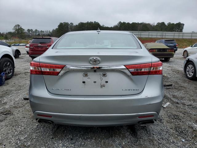 4T1BK1EB3FU187766 - 2015 TOYOTA AVALON XLE SILVER photo 6