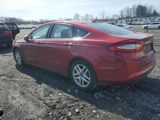 1FA6P0H72G5109912 - 2016 FORD FUSION SE RED photo 2