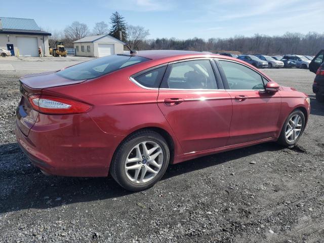 1FA6P0H72G5109912 - 2016 FORD FUSION SE RED photo 3