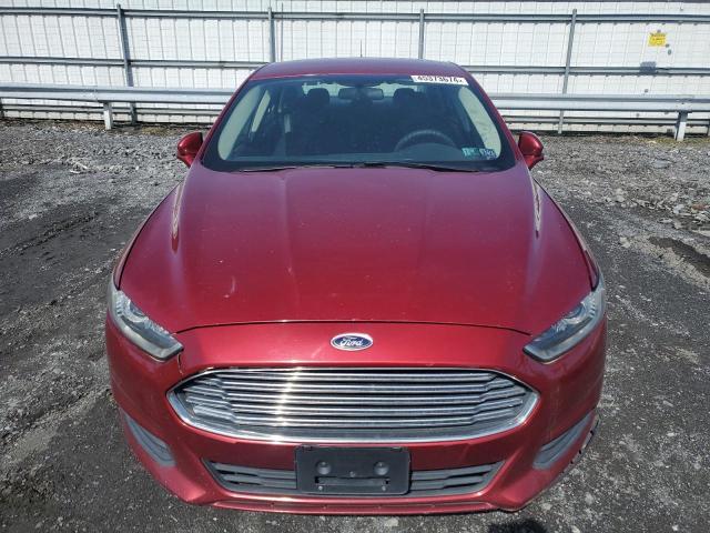 1FA6P0H72G5109912 - 2016 FORD FUSION SE RED photo 5