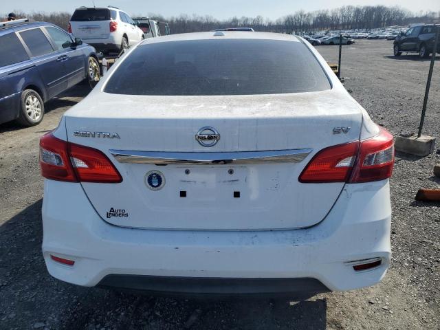 3N1AB7AP2JY224190 - 2018 NISSAN SENTRA S WHITE photo 6