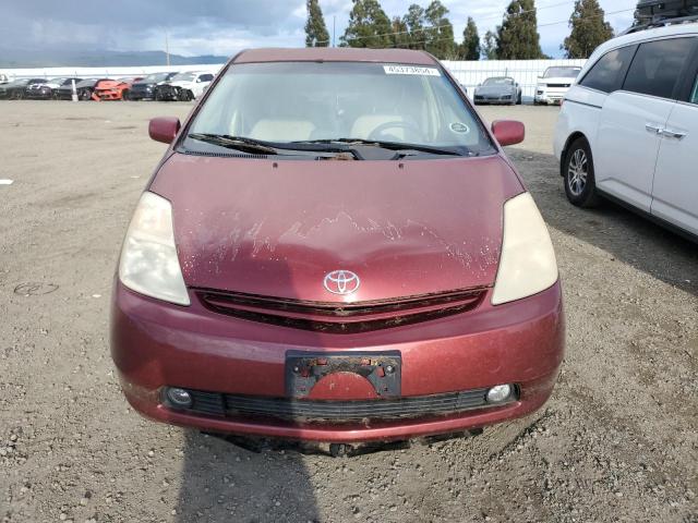 JTDKB20U553048777 - 2005 TOYOTA PRIUS RED photo 5