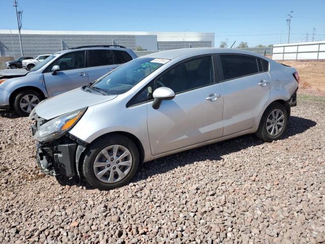 KNADM4A31G6676385 - 2016 KIA RIO LX SILVER photo 1