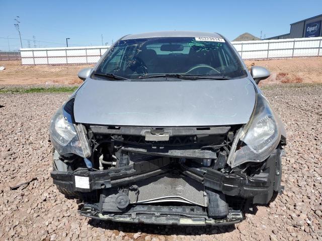 KNADM4A31G6676385 - 2016 KIA RIO LX SILVER photo 5