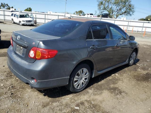 1NXBU40E89Z114328 - 2009 TOYOTA COROLLA BASE GRAY photo 3