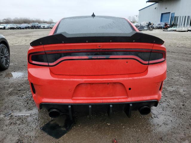 2C3CDXCT2KH608329 - 2019 DODGE CHARGER R/T RED photo 6