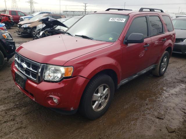 1FMCU037X9KC11469 - 2009 FORD ESCAPE XLT RED photo 1