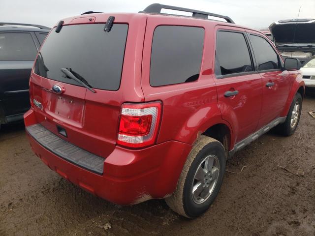 1FMCU037X9KC11469 - 2009 FORD ESCAPE XLT RED photo 3