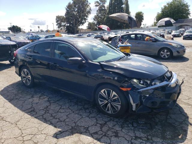 2HGFC1F77HH636418 - 2017 HONDA CIVIC EXL შავი ფოტო 4