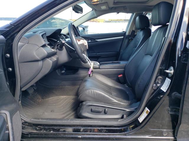 2HGFC1F77HH636418 - 2017 HONDA CIVIC EXL შავი ფოტო 7