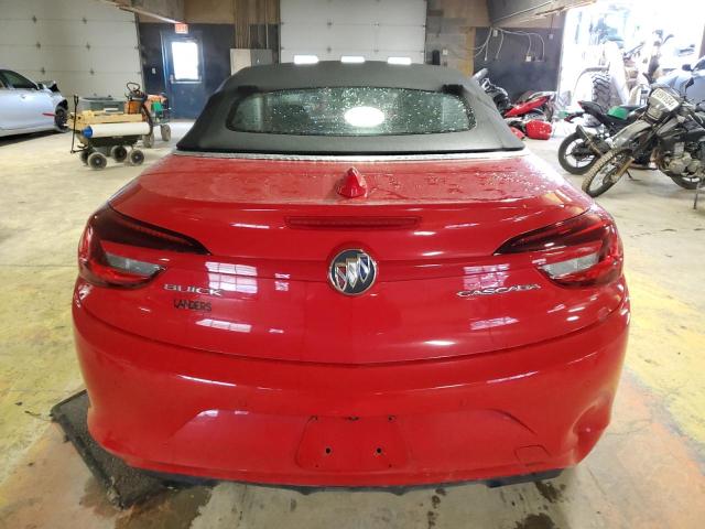 W04WJ3N51HG145199 - 2017 BUICK CASCADA SPORT TOURING 红色 照片 6