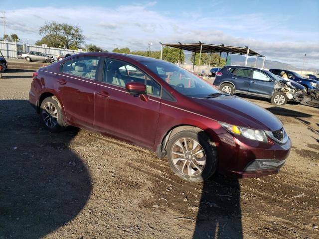 19XFB2F88EE056375 - 2014 HONDA CIVIC EX BURGUNDY photo 4