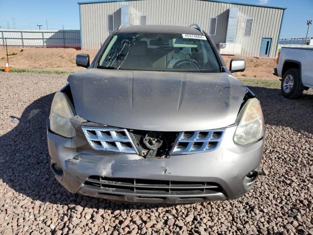 JN8AS5MT3DW518756 - 2013 NISSAN ROGUE S GRAY photo 5