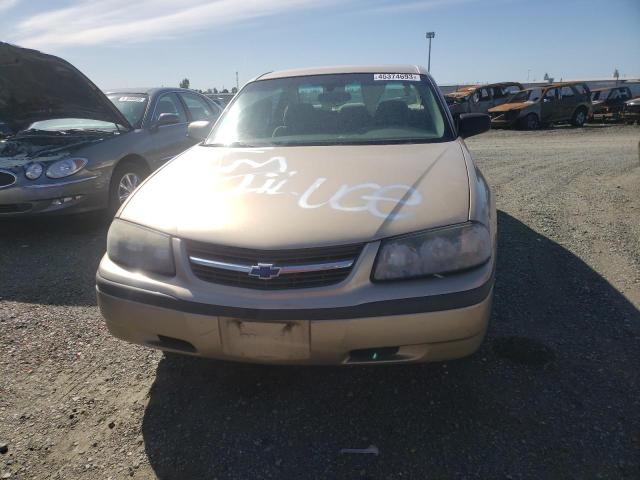 2G1WF52EX49159899 - 2004 CHEVROLET IMPALA TAN photo 5