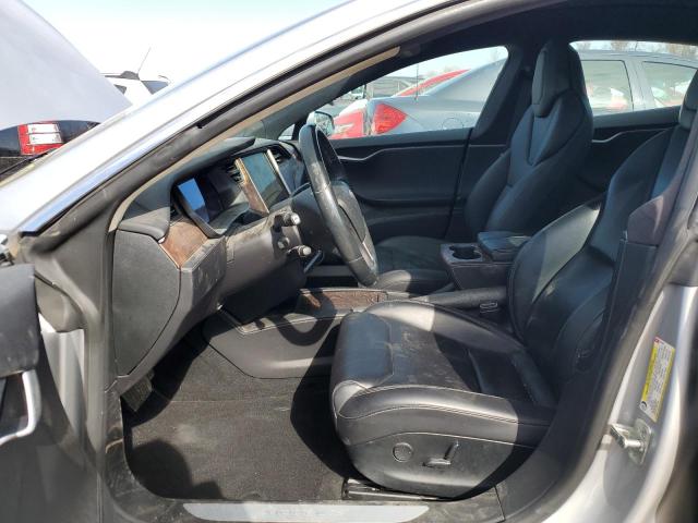 5YJSA1E23JF272440 - 2018 TESLA MODEL S Gümüş foto 7