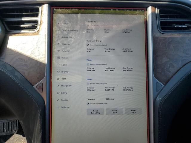 5YJSA1E23JF272440 - 2018 TESLA MODEL S Gümüş foto 9