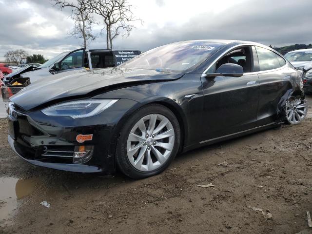 5YJSA1E21KF307185 - 2019 TESLA MODEL S BLACK photo 1