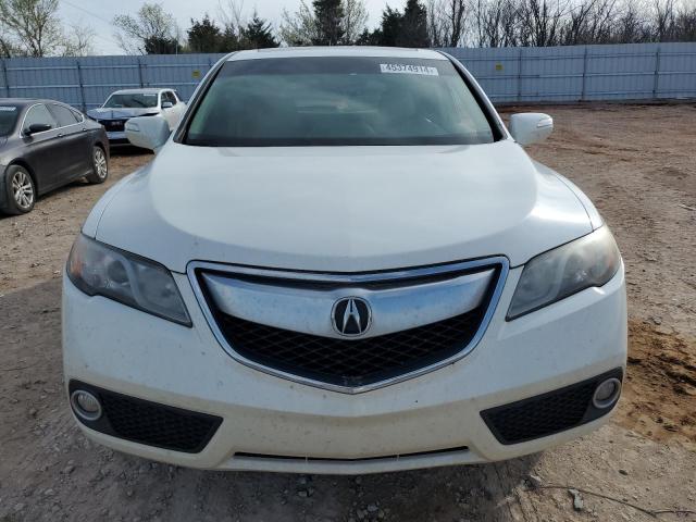 5J8TB3H57DL014329 - 2013 ACURA RDX TECHNOLOGY WHITE photo 5