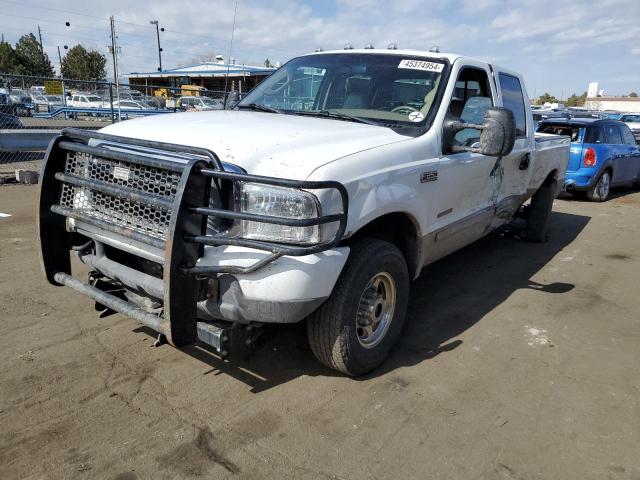 1FTNW21F63EA01843 - 2003 FORD F250 SUPER DUTY WHITE photo 1