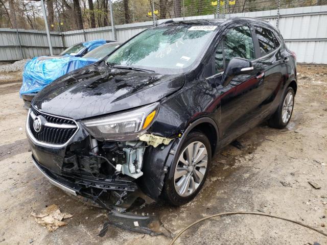 KL4CJASB4JB568721 - 2018 BUICK ENCORE PREFERRED BLACK photo 1