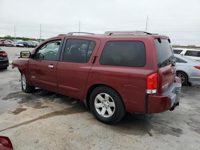 5N1AA08A66N735040 - 2006 NISSAN ARMADA SE RED photo 2