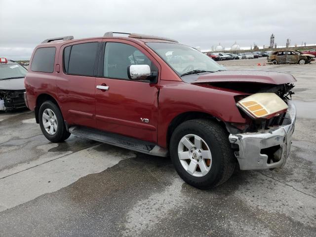 5N1AA08A66N735040 - 2006 NISSAN ARMADA SE RED photo 4