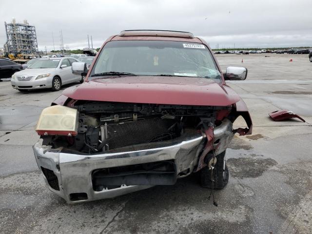 5N1AA08A66N735040 - 2006 NISSAN ARMADA SE RED photo 5