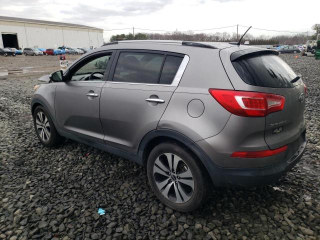 KNDPC3A2XB7056593 - 2011 KIA SPORTAGE EX GRAY photo 2