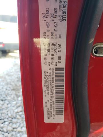 3C4PDCAB3JT236179 - 2018 DODGE JOURNEY SE RED photo 12