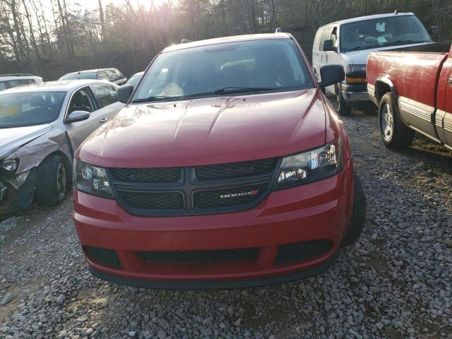 3C4PDCAB3JT236179 - 2018 DODGE JOURNEY SE RED photo 5