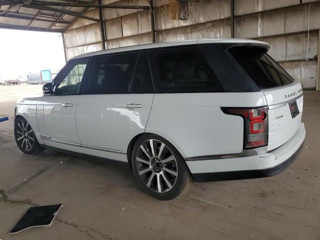 SALGV3TFXEA173441 - 2014 LAND ROVER RANGE ROVE AUTOBIOGRAPHY WHITE photo 2