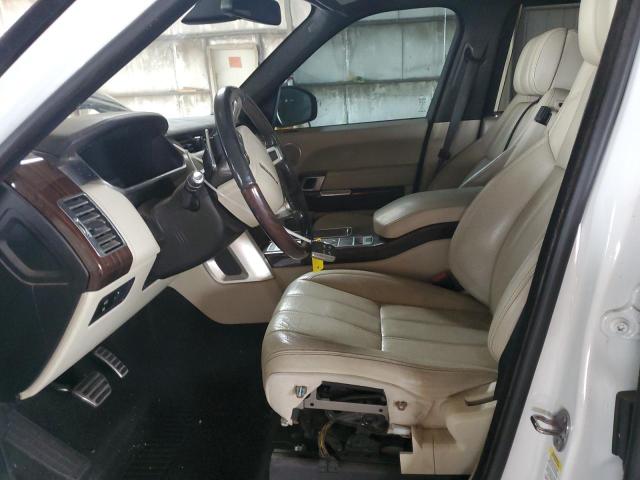 SALGV3TFXEA173441 - 2014 LAND ROVER RANGE ROVE AUTOBIOGRAPHY WHITE photo 7