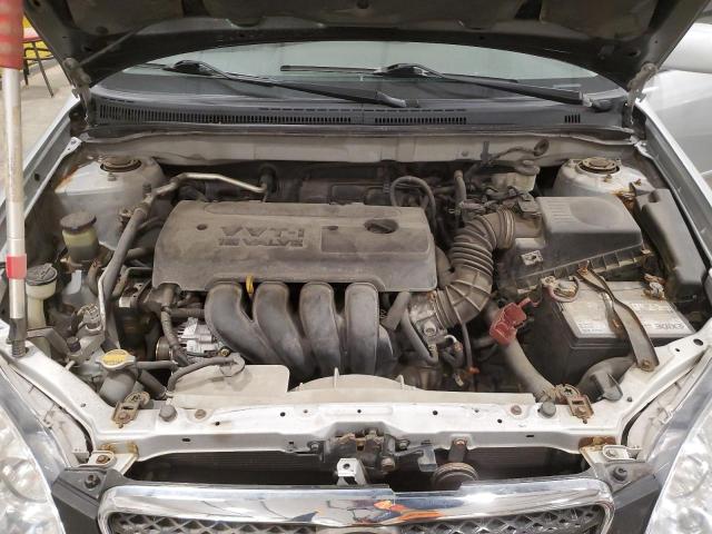 1NXBR32E66Z613763 - 2006 TOYOTA COROLLA CE SILVER photo 11