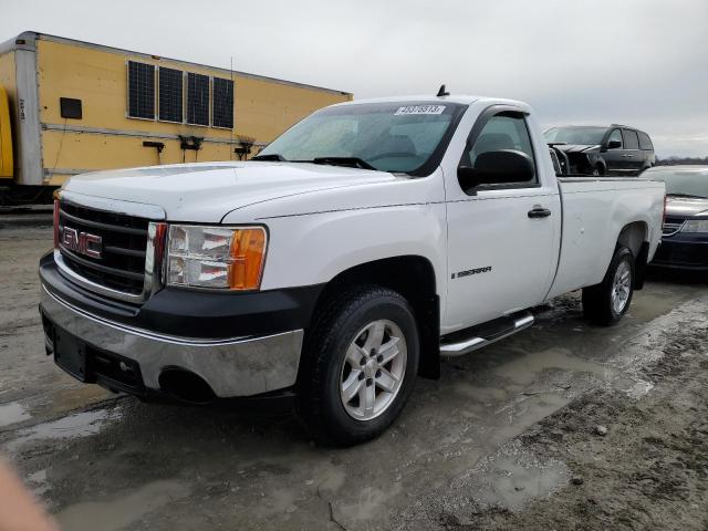 1GTEC14X48Z186921 - 2008 GMC SIERRA C1500 WHITE photo 1