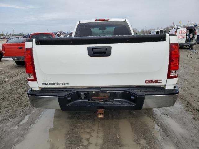 1GTEC14X48Z186921 - 2008 GMC SIERRA C1500 WHITE photo 6