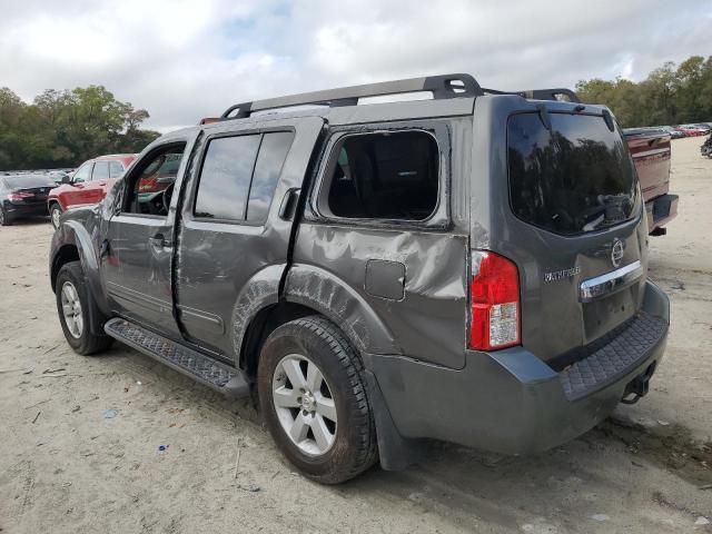 5N1AR18U78C600236 - 2008 NISSAN PATHFINDER S GRAY photo 2