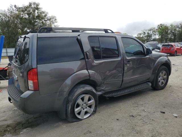 5N1AR18U78C600236 - 2008 NISSAN PATHFINDER S GRAY photo 3