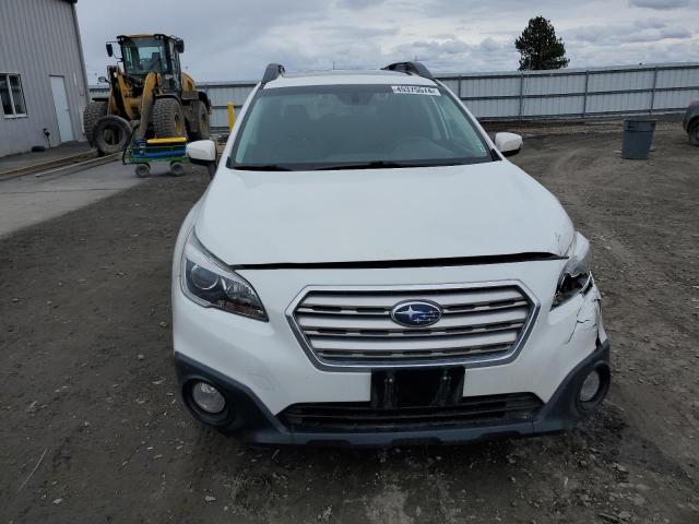 4S4BSANCXH3234051 - 2017 SUBARU OUTBACK 2.5I LIMITED WHITE photo 5