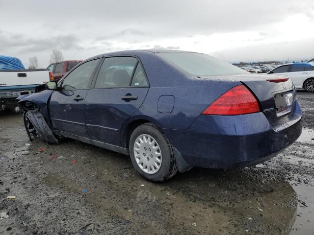 1HGCM56166A152514 - 2006 HONDA ACCORD VALUE BLUE photo 2