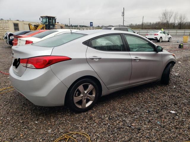 5NPDH4AEXDH378718 - 2013 HYUNDAI ELANTRA GLS SILVER photo 3