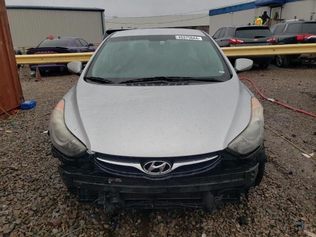 5NPDH4AEXDH378718 - 2013 HYUNDAI ELANTRA GLS SILVER photo 5