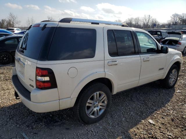 1FMEU75E88UB32754 - 2008 FORD EXPLORER LIMITED WHITE photo 3